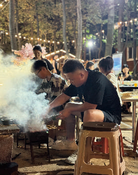 露天烧烤
